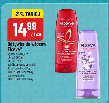 Odżywka do włosów promocja w POLOmarket