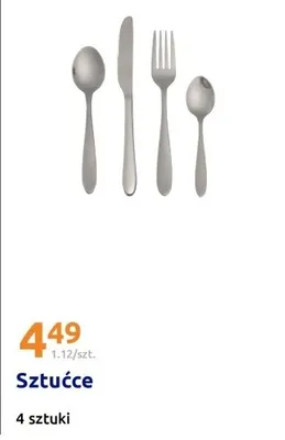 Sztućce 4 sztuki promocja w Action
