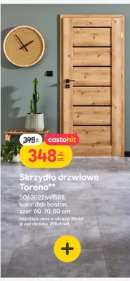 Skrzydło drzwiowe Toreno promocja w Castorama