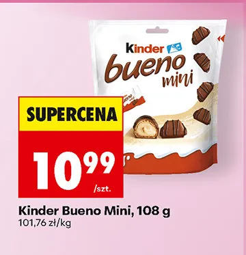 Kinder Bueno Mini promocja w Biedronka