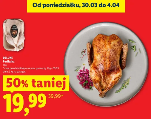 Perliczka promocja w Lidl