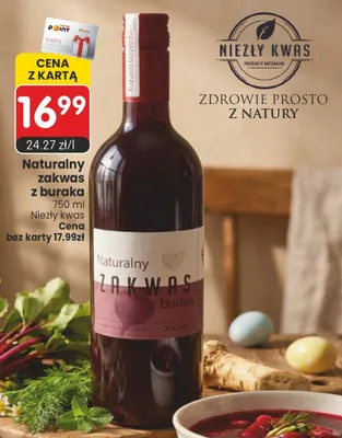 Naturalny zakwas z buraka promocja w Market Point