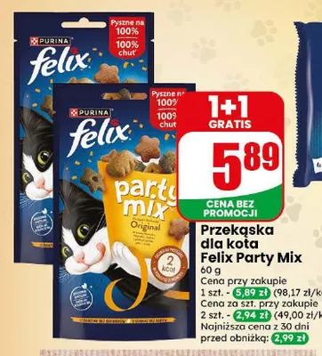 Przekąska dla kota Felix Party Mix Original promocja w Dino