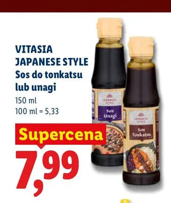 Sos do tonkatsu Vitasia Japanese Style promocja w Lidl