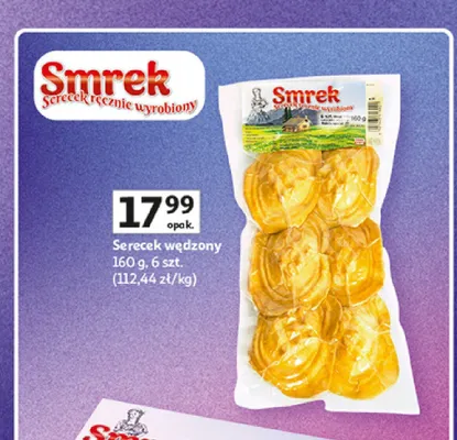 Serecek wędzony Smrek 6-pak promocja w Auchan