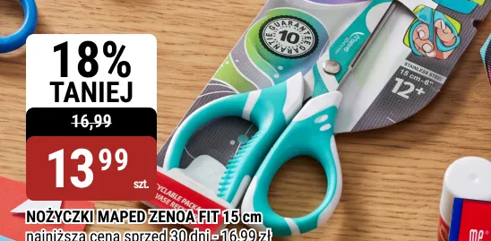 Nożyczki Maped Zenoa Fit 15 cm promocja w bi1