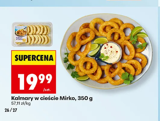 Kalmary w cieście Mirko promocja w Biedronka