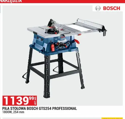 Piła stołowa Bosch GTS254 Professional promocja w Merkury Market