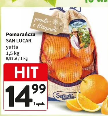 Pomarańcza yutta promocja w Intermarche