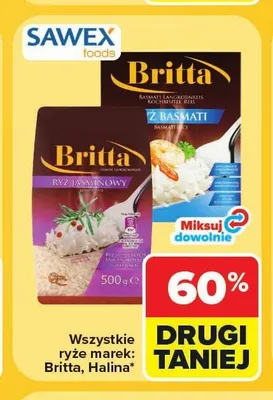 Ryż jaśminowy Britta promocja w Carrefour Market