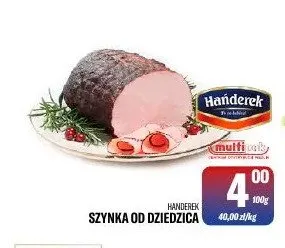 Szynka od Dziedzica Hańderek promocja w Tomi Markt