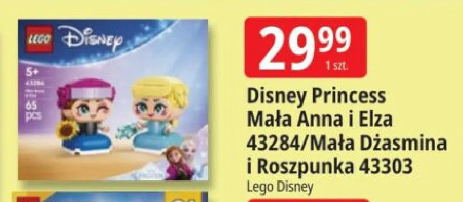 Klocki Disney Princess promocja w Leclerc
