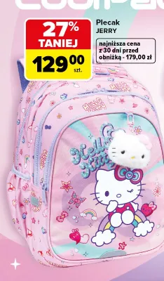 Plecak Jerry CoolPack Hello Kitty promocja w Carrefour