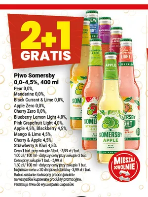 Piwo bezalkoholowe Somersby Pear promocja w Twój Market