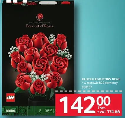 Klocki Lego Icons 10328 promocja w Selgros