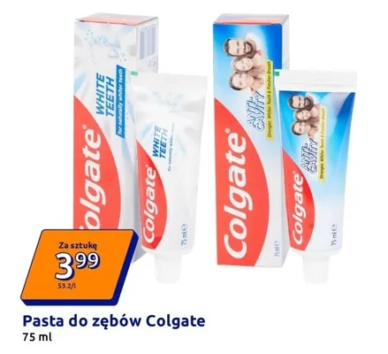 Pasta do zębów White Teeth promocja w Action