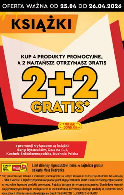 Książki promocja w Biedronka