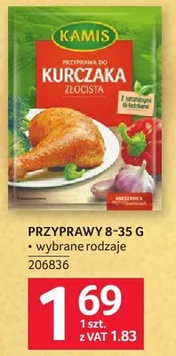 Przyprawy Kamis 8-35 g promocja w Selgros