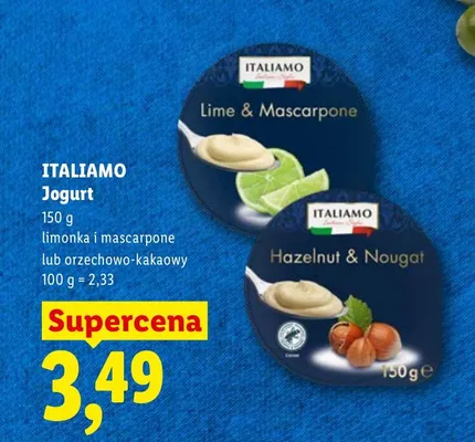 Jogurt orzechowo-kakaowy promocja w Lidl