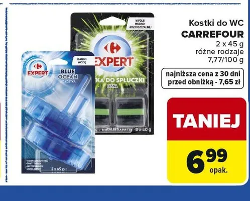 Kostki do WC CARREFOUR promocja w Carrefour