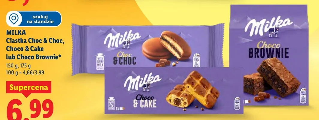 Ciastka Choco Brownie promocja w Lidl