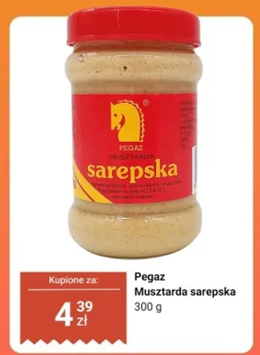 Musztarda sarepska promocja w Dino