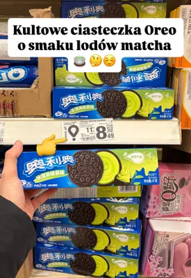 Ciastka Oreo o smaku lodów matcha 97g promocja w Auchan