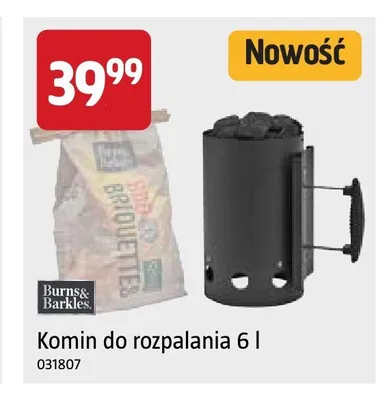 Komin do rozpalania Burns & Barkles 6 l promocja w Jula