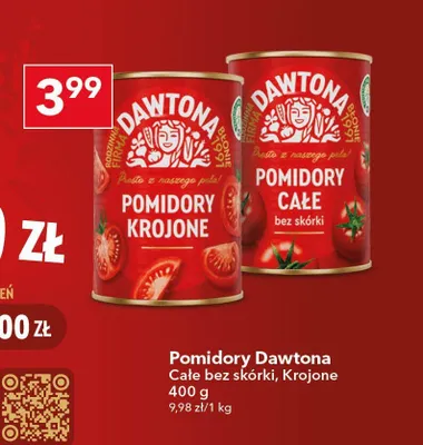 Pomidory krojone Dawtona promocja w LEWIATAN