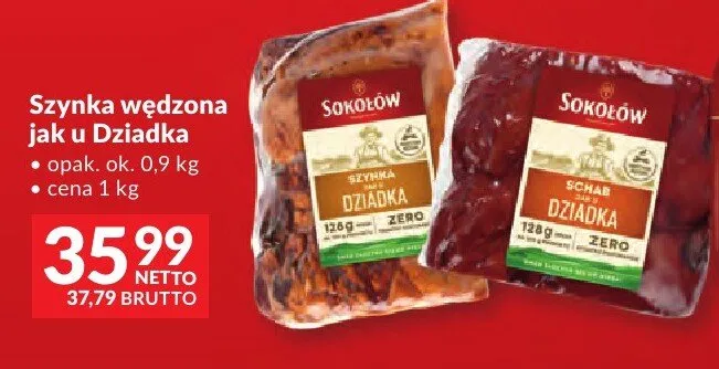 Szynka wędzona jak u Dziadka promocja w Makro