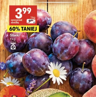 Śliwki promocja w Delikatesy Centrum