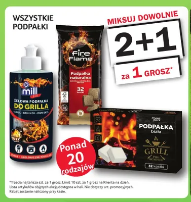 Podpałki promocja w Selgros