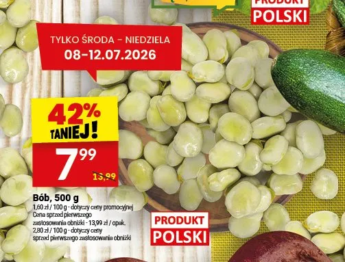 Bób polski promocja w Twój Market