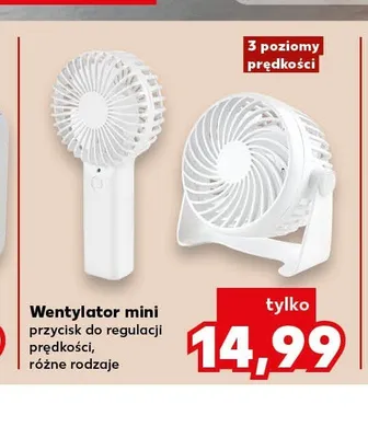 Wentylator mini promocja w Kaufland