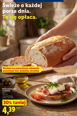 Bochen pszenno-żytni na zakwasie promocja w Lidl