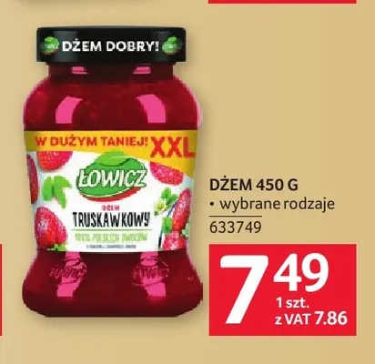 Dżem Łowicz promocja w Selgros