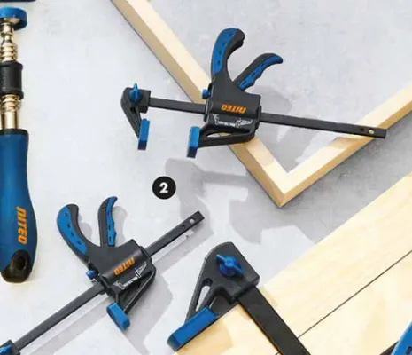 Zestaw 4 ścisków automatycznych promocja w Biedronka