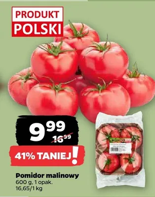 Pomidor malinowy polski promocja w Netto