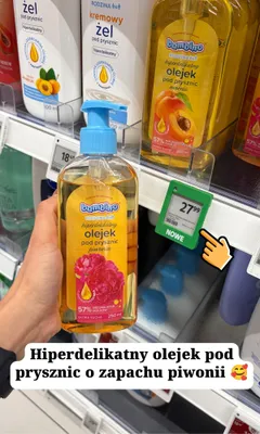 Olejek pod prysznic Bambino Rodzina piwonia promocja w Rossmann