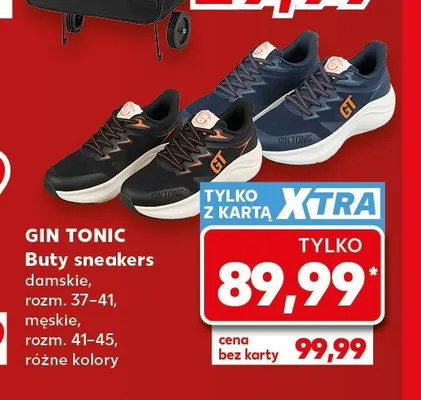 Buty sneakers damskie Gin Tonic promocja w Kaufland