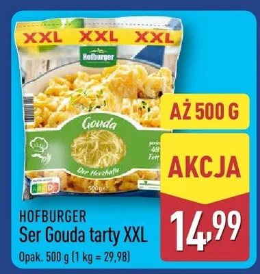 Ser Gouda tarty XXL promocja w Aldi