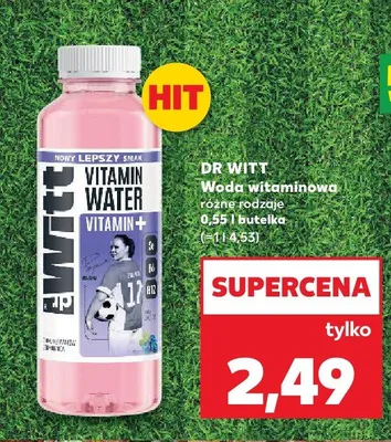 Woda witaminowa Dr Witt promocja w Kaufland