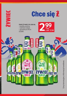 Piwo bezalkoholowe Żywiec Melonżada Melon i Cytryna promocja w Selgros