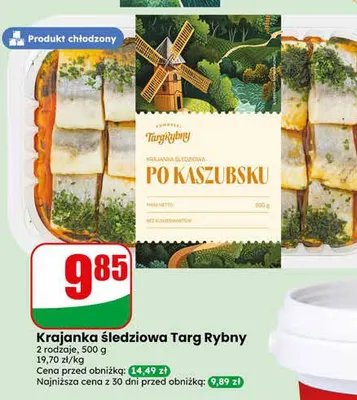 Krajanka śledziowa po kaszubsku Targ Rybny promocja w Dino
