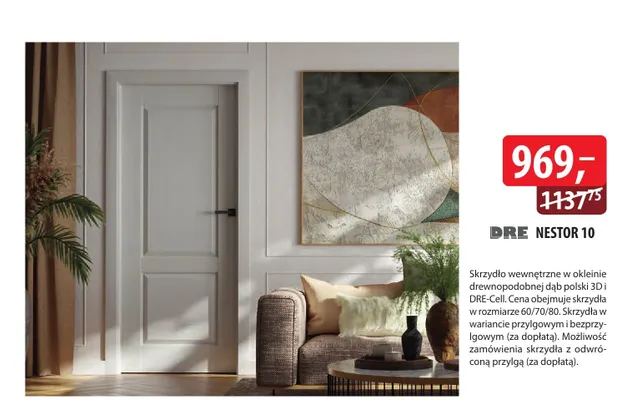 Drzwi DRE NESTOR 10 promocja w Dobre Dla Domu