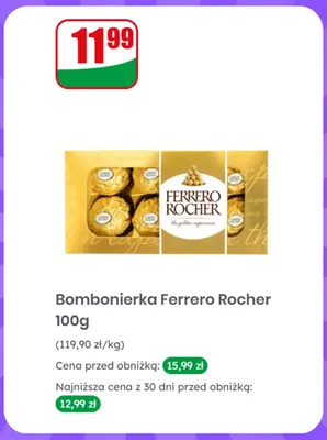 Bombonierka Ferrero Rocher promocja w Dino