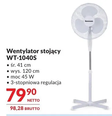 Wentylator stojący promocja w Makro