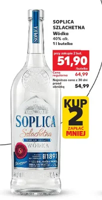Wódka Soplica Szlachetna promocja w Kaufland