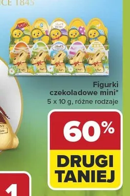 Figurki czekoladowe mini promocja w Carrefour