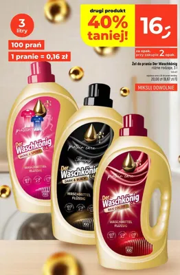 Żel do prania różne rodzaje promocja w Dealz